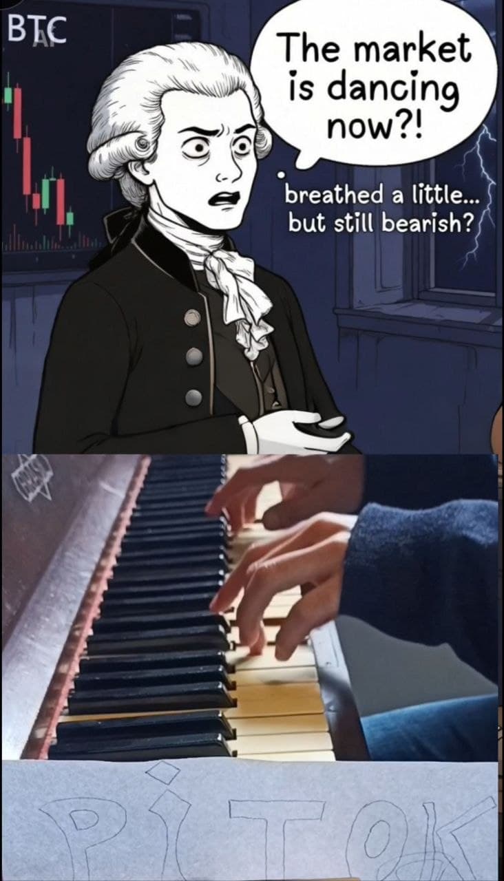 Mozart reacts to crypto